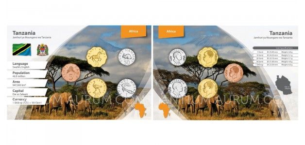 Sada oběžných mincí TANZANIE